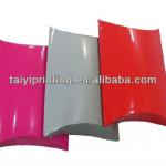 2013 customized paper Colorful Pillow Box