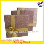 2013 stock gold gift box for wedding gift