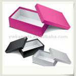 2013 new design clear shoe box custom shoe boxes