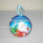 Tin christmas ball