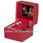 jewelry box packaging with video photo music