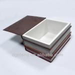 hard paper book shape box for gift candy toy craft packaging
