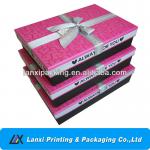 2014 new design birthday paper gift boxes/paper gift packing boxes/gift packaging