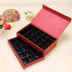 Double layers DIY Chocolate box with Plastic Insert