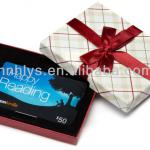 Nice-looking Shopping Card Gift Box With Bowknot And Window