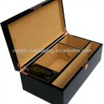 Classical wooden wine box, wine packaging, high-end gift box