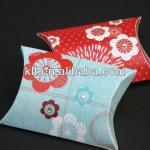 Fancy paper gift pillow box