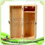 natural wholesale wooden wine boxes