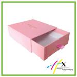 Brand new luxury jewelry paper box with branded logo for packaging