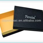 china suppier new luxury lid and base paper gift box with hot stamping