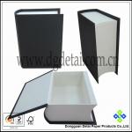 Book-shaped Paper chocolate box with open lid