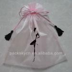 2013 printed drawstring Organza Bags,Organza Gift Bag for weddings