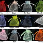 23 Colors In Stock Organza Bags