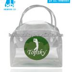 customized plastic clear pvc bags with zipper