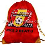 Letter drawstring nylon bag