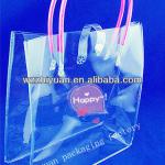 Clear PVC Handle Bag For Gift Packaging