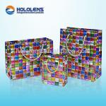 Multi-lens paper gift bag