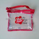 with printing pvc plastic cosmetic packing bags