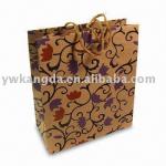 kraft paper shopping bag