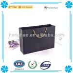 2014hot sale boutique shoes packaging simple design paper shopping bag