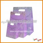 Cheap wholesale purple tote gift bags