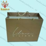 portable kraft paper bag for shopping