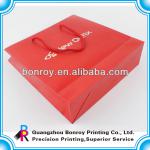 Film lamination gift paper bag