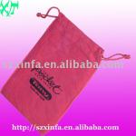 China red drawstring bag