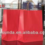 Print with your logo craft paper bag Paper bags wholesale