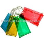 (XHF-PVC-024) color clear pvc packing bag