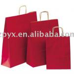 Custom design red paper bag for small gifts