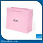 Wedding pink paper gift bags