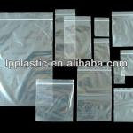 LDPE/HDPE clear plastic zipper bags