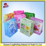2013 deluxe brand laminated gift paper bag pvc