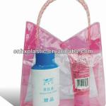 UV Printing PVC Plastic Bag, Clear PVC Plastic Bag