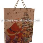 printed brown kraft paper bag