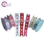 printed polyester satin grosgrain ribbon