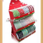 XSD christmas printed ribbon packing gift celebrate it christmas ribbon