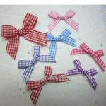 Gift Packing Colorful Tartan Decorative Ribbon