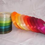 Wholesale single face polyester satin ribbon