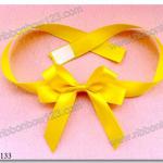 100% Polyester Adhesive Gift Wrap Satin Ribbon Bow