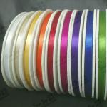 High quality 10mm slit edge polyester satin ribbon