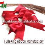 china wholesale red satin ribbon bow tie in gift packaging