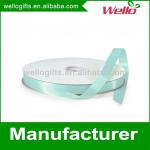 LT.blue China wholesale high quality single face box wrap decorative polyester satin ribbon