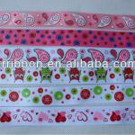 2013new ribbon!!!100% polyester grosgrain Printed ribbons