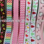 China printed grosgrain ribbon