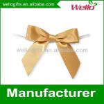 gold satin ribbon bow wholesale