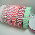 zig zag printed chevron ribbons