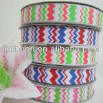 wholesale print chevron ribbons