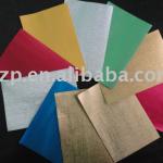 glossy metallized cardboard for packing